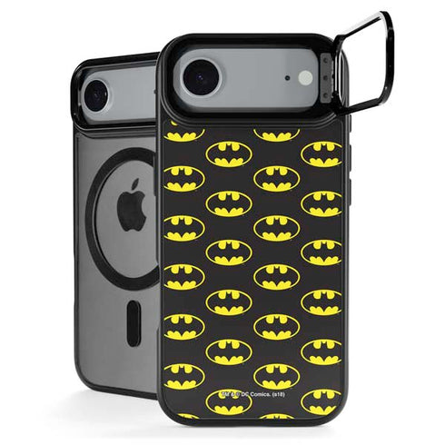 DC Comics Batman Logo All Over Print iPhone 17 Air Kickstand Case