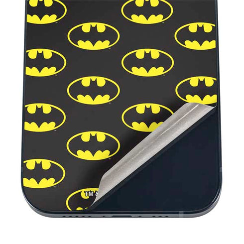DC Comics Batman Logo All Over Print iPhone 17 Pro Skin