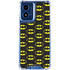 DC Comics Batman Logo All Over Print Moto G 5G (2024) Clear Case