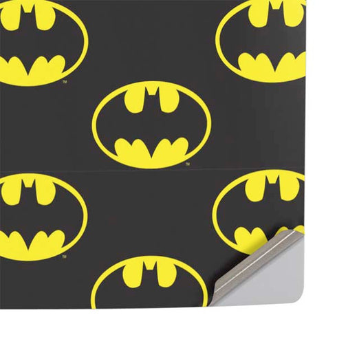 DC Comics Batman Logo All Over Print PS5 Pro Console Skin