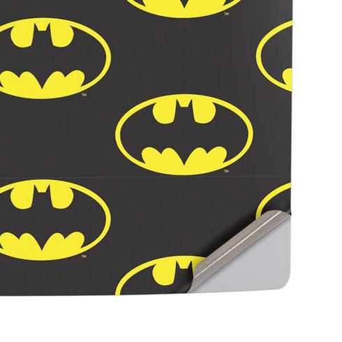 DC Comics Batman Logo All Over Print PS5 Pro Disk Console Skin