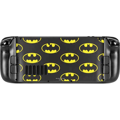 DC Comics Batman Logo All Over Print Steam Deck Handheld Gaming Computer OLED Skin