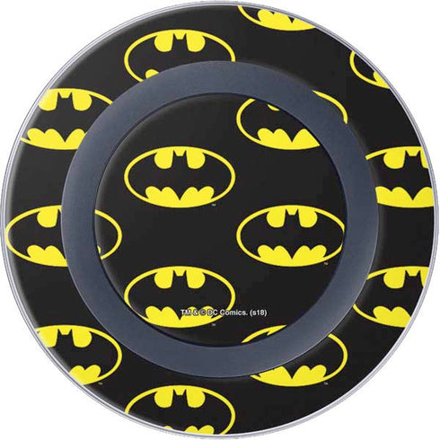 DC Comics Batman Logo All Over Print Wireless Charger Skin