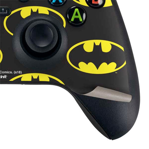 DC Comics Batman Logo Pattern Xbox Series X Bundle Skin