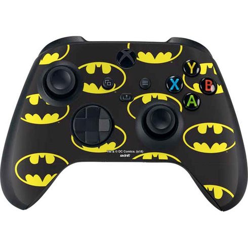 DC Comics Batman Logo All Over Print XBox Series X Digital Edition Bundle Skin