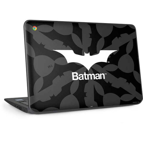DC Comics Batman Dark Knight Logo HP Chromebook Skin