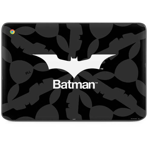 DC Comics Batman Dark Knight Logo HP Chromebook Skin