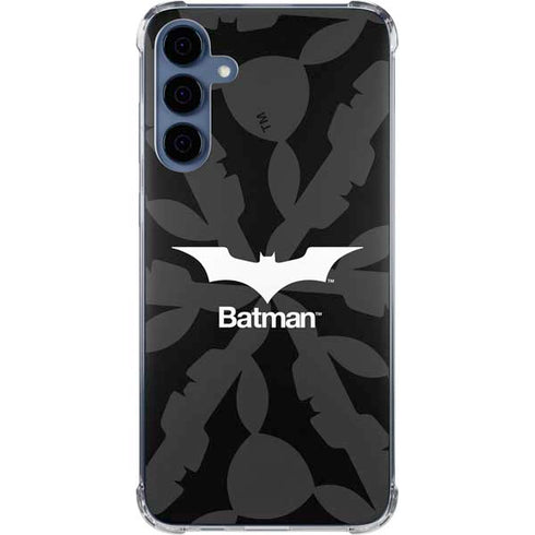 DC Comics Batman Dark Knight Logo Galaxy A55 5G Clear Case