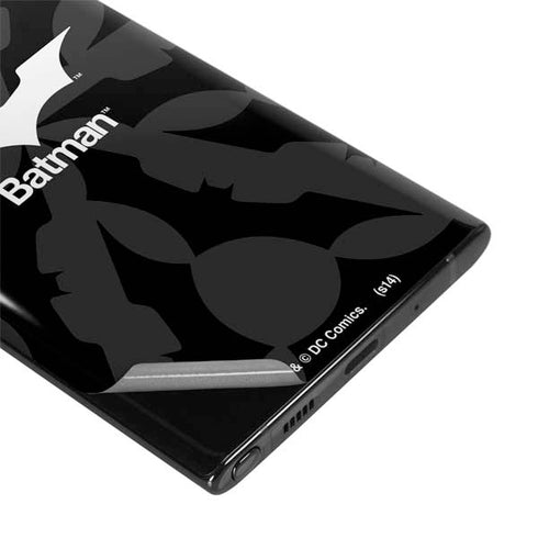 DC Comics Batman Dark Knight Logo Galaxy Note 10 Plus Skin