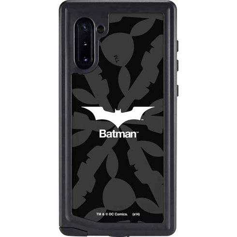 DC Comics Batman Dark Knight Logo Galaxy Note 10 Waterproof Case