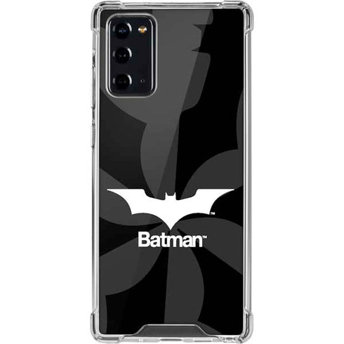 DC Comics Batman Dark Knight Logo Galaxy Note20 5G Clear Case