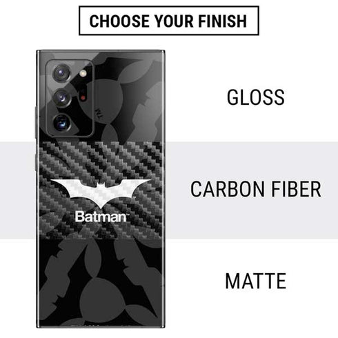 DC Comics Batman Dark Knight Logo Galaxy Note20 Ultra 5G Skin