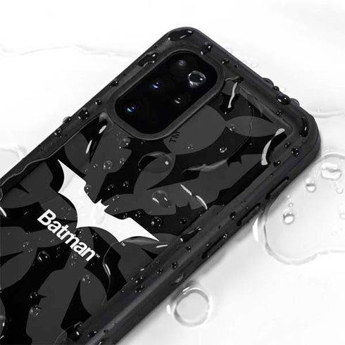DC Comics Batman Dark Knight Logo Galaxy S20 Plus Waterproof Case