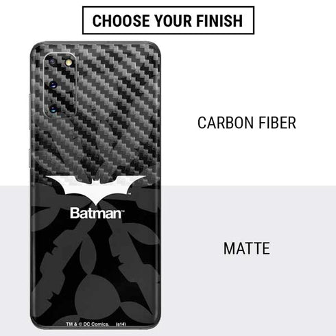 DC Comics Batman Dark Knight Logo Galaxy S20 Skin