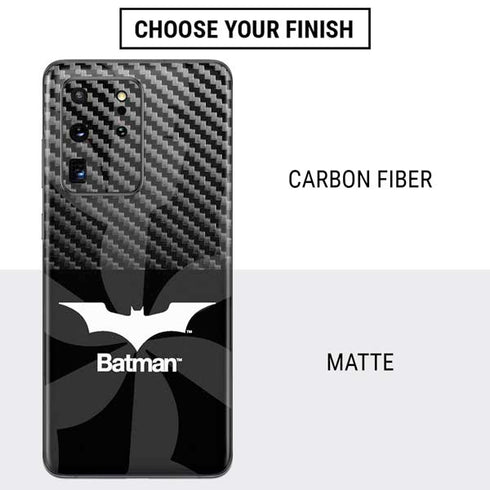 DC Comics Batman Dark Knight Logo Galaxy S20 Ultra 5G Skin