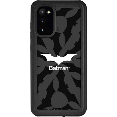 DC Comics Batman Dark Knight Logo Galaxy S20 Waterproof Case