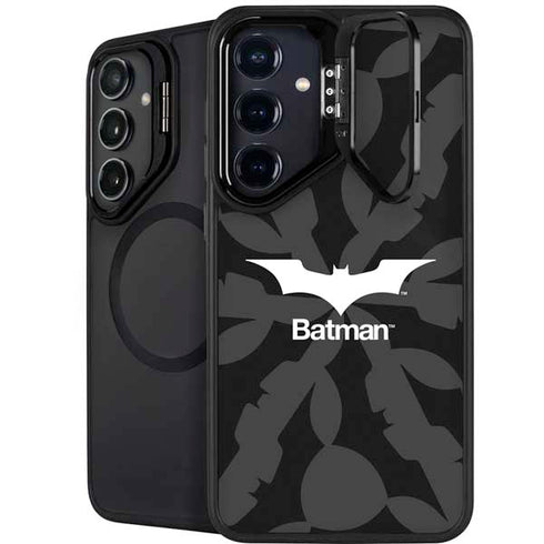 DC Comics Batman Dark Knight Logo Galaxy S25 Kickstand Case