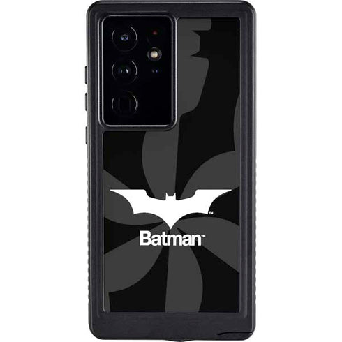 DC Comics Batman Dark Knight Logo Galaxy S24 Ultra Waterproof Case