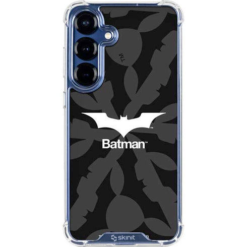 DC Comics Batman Dark Knight Logo Galaxy S25 Clear Case