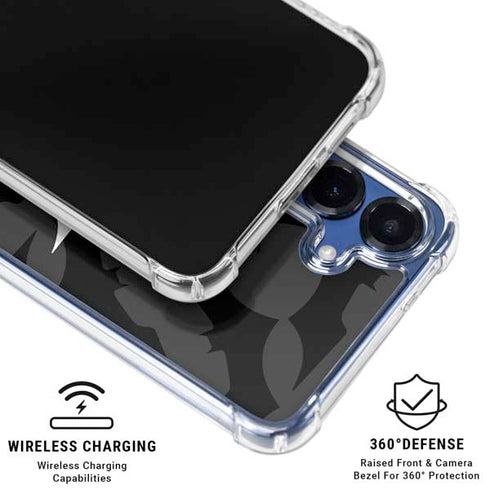DC Comics Batman Dark Knight Logo Galaxy S25 Plus Clear Case