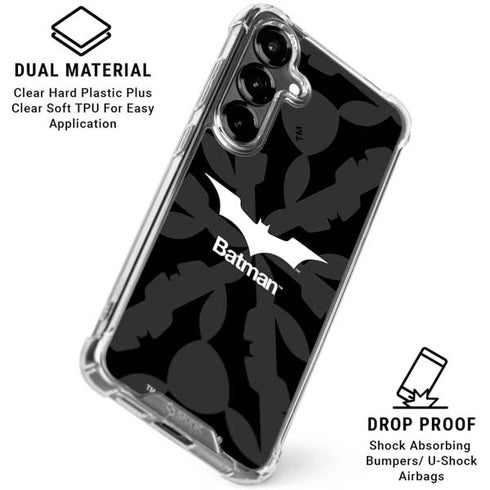 DC Comics Batman Dark Knight Logo Galaxy S26 Plus Clear Case