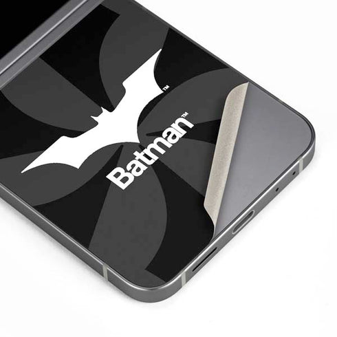 DC Comics Batman Dark Knight Logo Galaxy Z Flip6 Skin