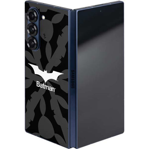 DC Comics Batman Dark Knight Logo Galaxy Z Fold6 Skin