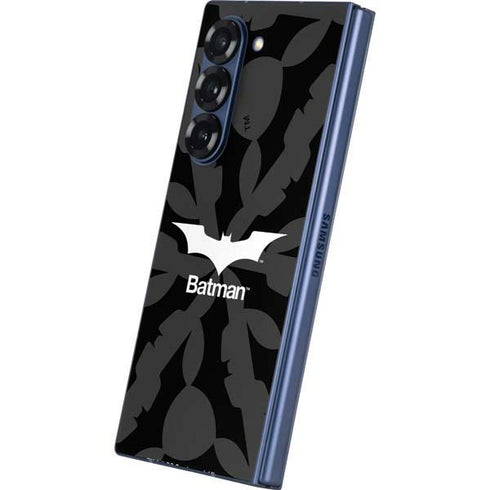 DC Comics Batman Dark Knight Logo Galaxy Z Fold6 Skin
