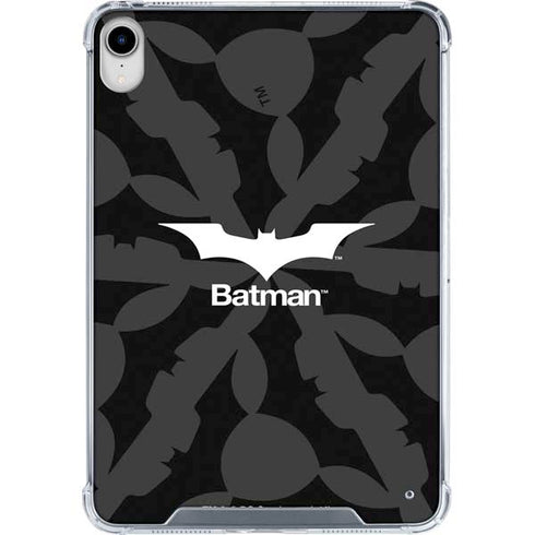 DC Comics Batman Dark Knight Logo iPad 11th Gen (2025) Clear Case