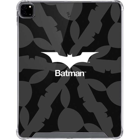 DC Comics Batman Dark Knight Logo iPad Pro 12.9in (2020) Clear Case