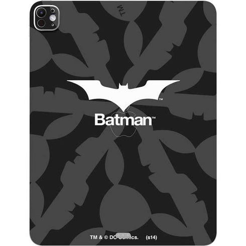DC Comics Batman Dark Knight Logo iPad Pro 13in M4 (2024) Skin