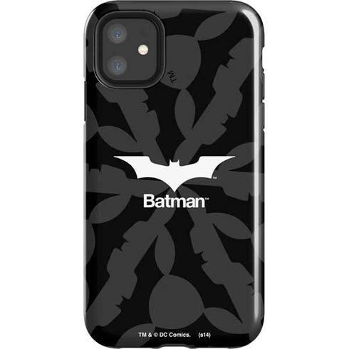 DC Comics Batman Dark Knight Logo iPhone 11 Impact Case