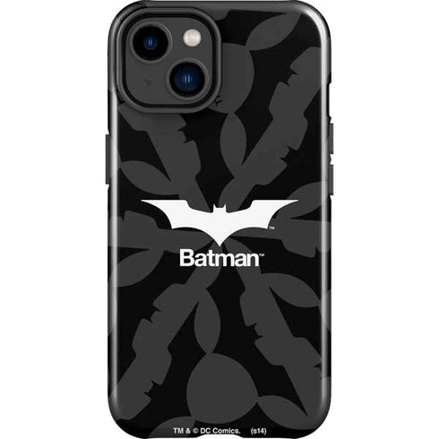 DC Comics Batman Dark Knight Logo iPhone 15 Impact Case