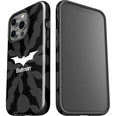 DC Comics Batman Dark Knight Logo iPhone 15 Pro Impact Case