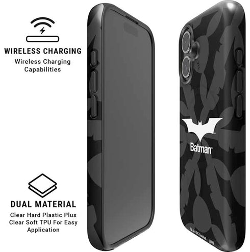 DC Comics Batman Dark Knight Logo iPhone 16 Magsafe Impact Case