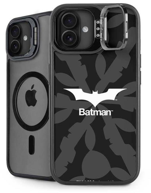 DC Comics Batman Dark Knight Logo iPhone 16 Plus Kickstand Case