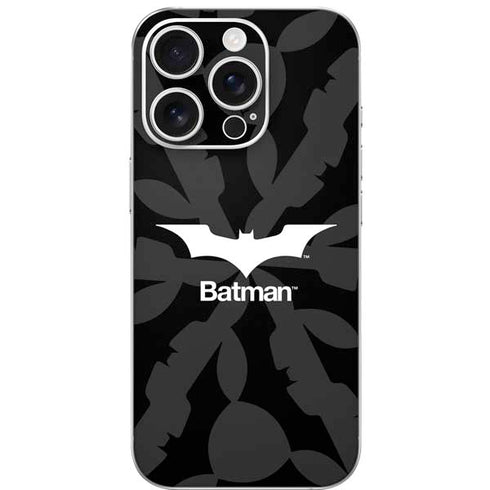 DC Comics Batman Dark Knight Logo iPhone 16 Pro Skin