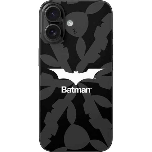 DC Comics Batman Dark Knight Logo iPhone 16 Skin
