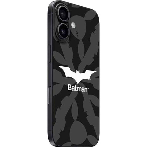 DC Comics Batman Dark Knight Logo iPhone 16 Skin