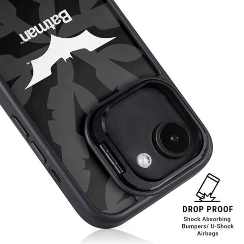 DC Comics Batman Dark Knight Logo iPhone 16e Kickstand Case
