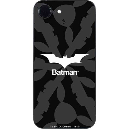 DC Comics Batman Dark Knight Logo iPhone 16e Skin