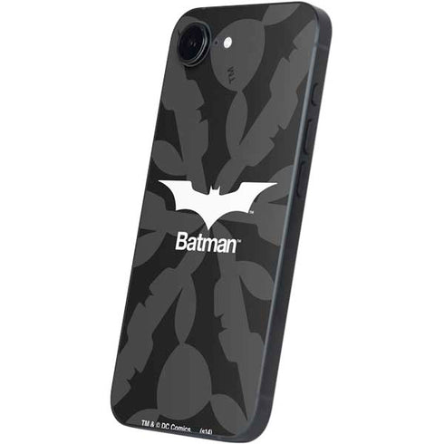 DC Comics Batman Dark Knight Logo iPhone 16e Skin