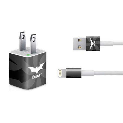 DC Comics Batman Dark Knight Logo iPhone Charger (5W USB) Skin