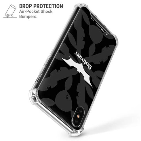 DC Comics Batman Dark Knight Logo iPhone X/XS Clear Case