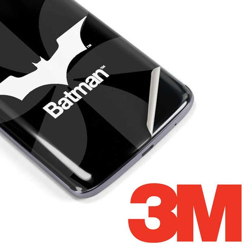 DC Comics Batman Dark Knight Logo Moto E5 Plus Skin