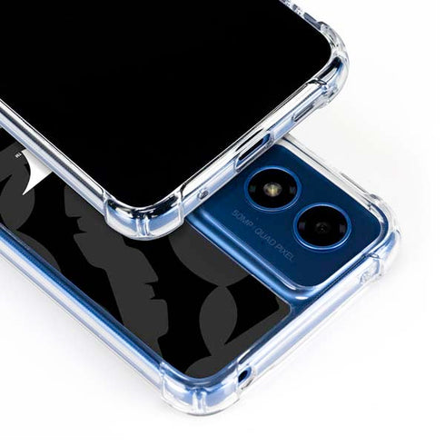 DC Comics Batman Dark Knight Logo Moto G 5G (2024) Clear Case