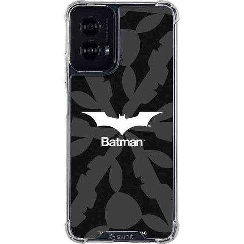 DC Comics Batman Dark Knight Logo Moto G Power 5G (2024) Clear Case