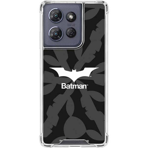 DC Comics Batman Dark Knight Logo Moto G Stylus 5G (2025) Clear Case