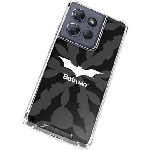 DC Comics Batman Dark Knight Logo Moto G Stylus 5G (2025) Clear Case