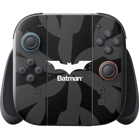DC Comics Batman Dark Knight Logo Nintendo Switch 2 (2025) with Joy-Con Skin